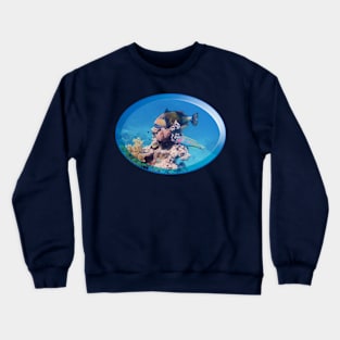 Triggerfish On A Coral | Red Sea Dive | Crewneck Sweatshirt